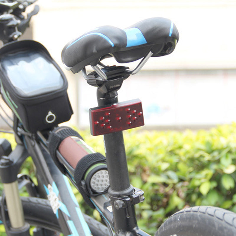 XANES STL06 COB LED Wireless Remote Control Smart Bike Tail Light USB Charging Warning Light