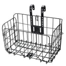 BIKIGHT Bicycle Front Basket Mesh Lift Off Carrier BLACK Cruiser Commuter Bike