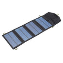 IPRee 5V 7W Portable Solar Panel Outdoor Travel Emergency Foldable Charger Power Bank With USB Port