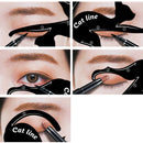 Cat Eyeliner Eye Shadow Stencils Templates For Eye Makeup Cat Eye Line Guide Cosmetic