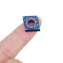 Drillpro 10pcs HRC45 Blue Nano CNMG120408-MA US735 Carbide Insert for MCLNR/L Turning Tool Holder