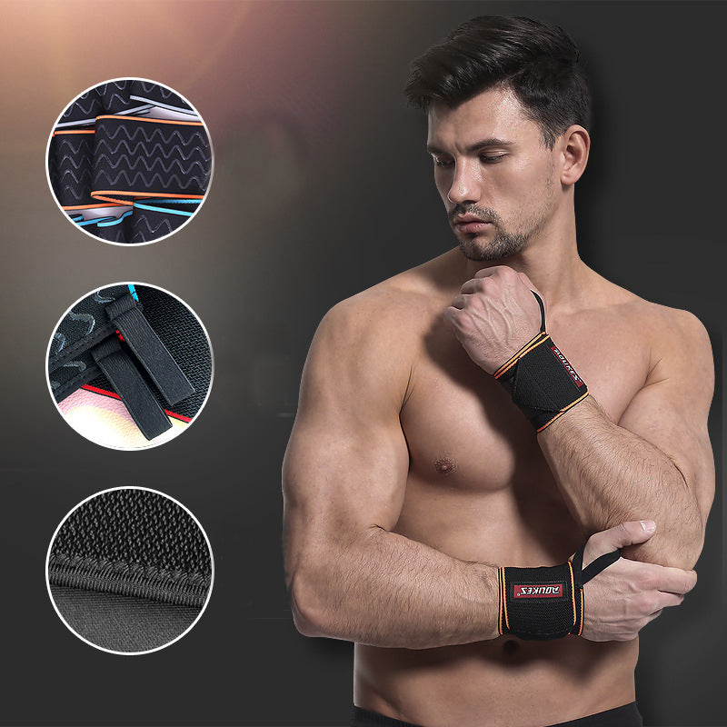 AOLIKES Non-slip Winding Sports Bracers Bandage Wrist Guard Support Fitness Protective Gear