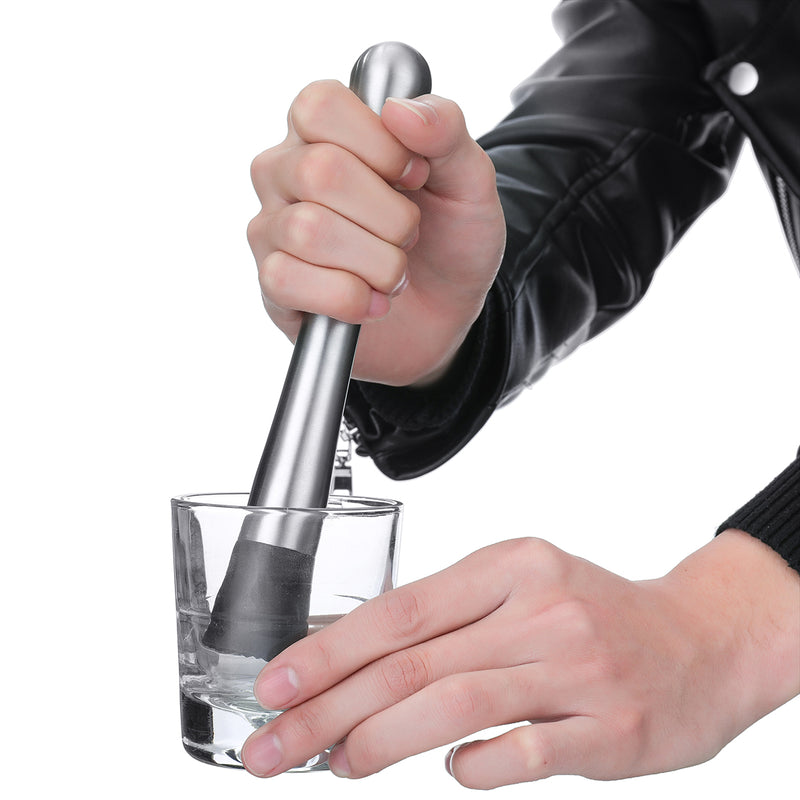 22PCS/Set Cocktail Shaker Boston Maker Bartender Martini Mixer Making Tool Bar Tools