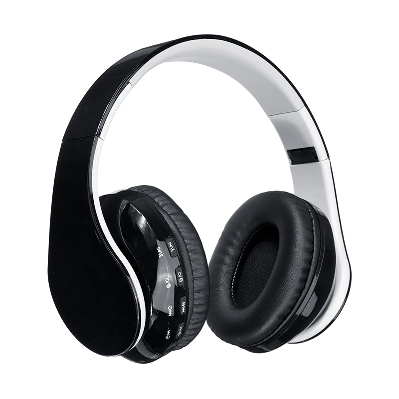 Foldable bluetooth 5.0 Wireless Stereo Headphone Noise Cancelling Handsfree Headset With HD Mic