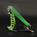IPRee Outdoor Tactical Metal Slingshot Rubber Band Catapult Camping Game Sling Shot Kit