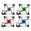 PC Computer Ultra Silent LED Lights Case Fan Cooler Cooling Heatsink Fan