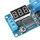 5Pcs Geekcreit DC 12V LED Display Digital Delay Timer Control Switch Module PLC