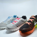 VING A Box of 12 Lazy Shoes with Elastic Silicone Free Shoelaces Tied Arrow Sports