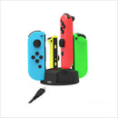 4 in 1 Charger Type C USB Charging Cable Dock Stand Station for Nintendo Switch Joy-Con Game Controller with LED Indication