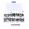 Transistor Assortment Kit BC337 BC327 2N2222 2N2907 2N3904 2N3906 S8050 S8550 A1015 C1815 10value 2000PCS Transistors Box Pack