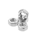 Suleve MXSN1 50Pcs Stainless Steel Metric Coarse Pitch Screw Thread Hexagon Nuts M2 M3 M4 M5 M6