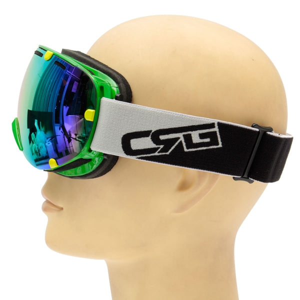 Anti Fog UV Dual Lens Winter Racing Outdooors Snowboard Ski Goggles Sun Glassess CRG101-2A