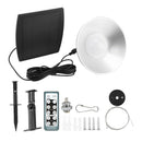 3W 28LED Remote Control Chandelier Adjustable LED Solar Power Hanging Light Outdoor