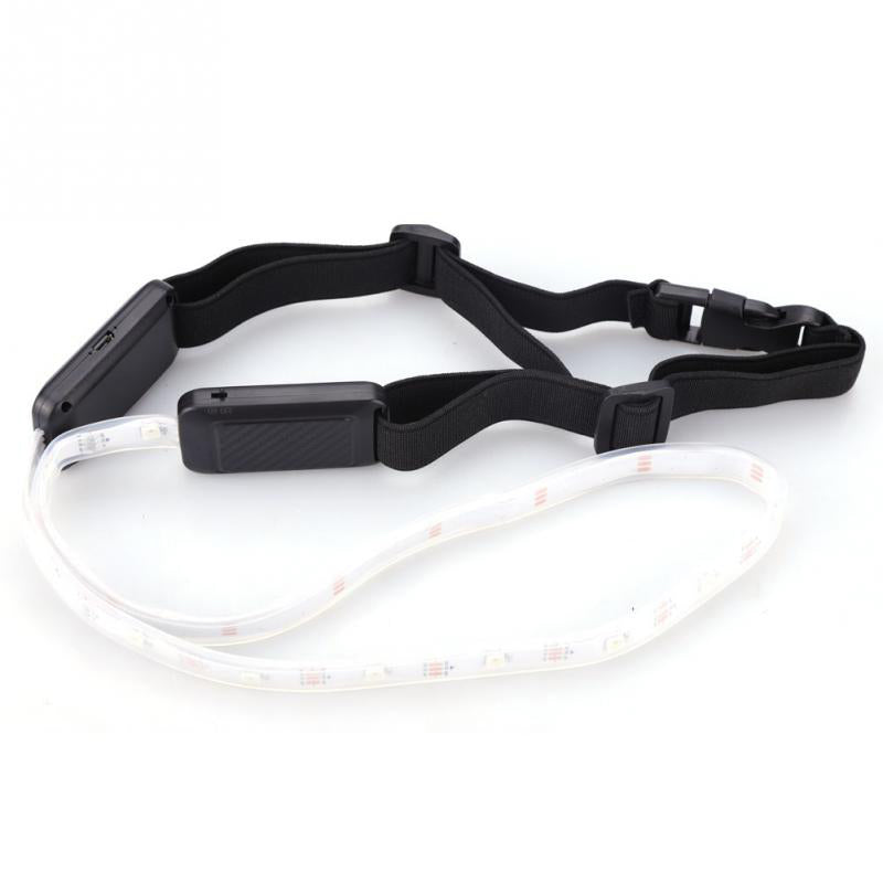 XANES WL01 LED Reflective Belt Light Wireless Remote Control Waist Belt Lamp Safety Warning Light