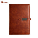 A5 PU Leather Vintage Journal Notebook Lined Paper Notepad Diary Planner with Buckle