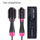 Multifunctional Negative Ion Hairbrush Comb Roll Straight Dual-use Hair Straightener Hot Air Comb