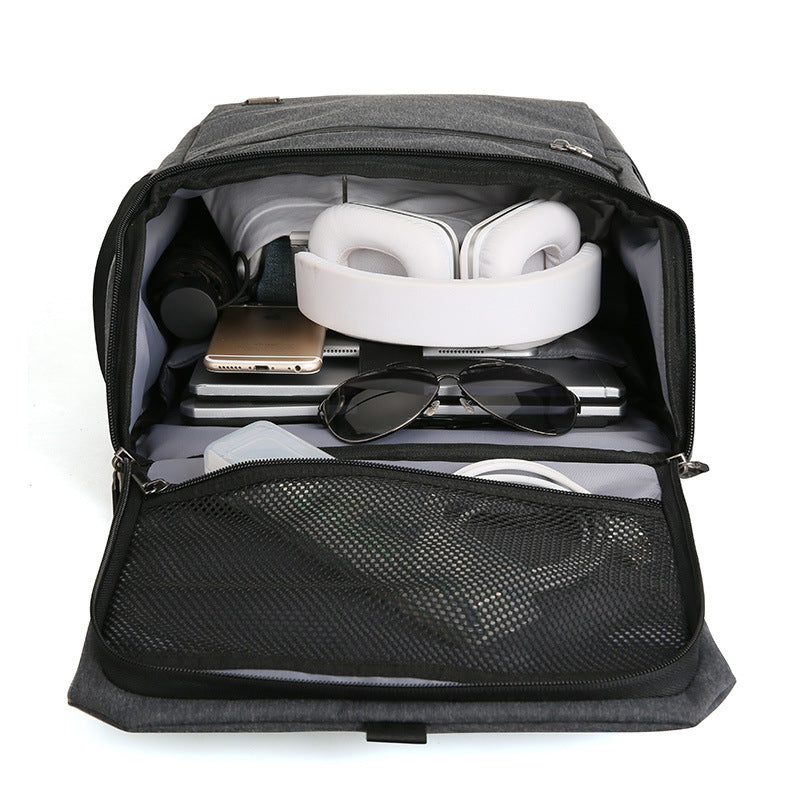 Mazzy Star MS035 Laptop Backpack Waterproof Laptop Bag Large Capacity Travel Bagpacks Men's Shoulder Bag Students School Bag for 15.6-inch Laptops