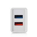 US EU 5V 2.4A Dual USB Travel Charger Power Adapter For Smartphone Tablet PC