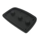 3-Button Remote Key Shell Case Rress Rubber Pad Replacement for Hyundai Ix35 Mistra Santa fe i40 i20