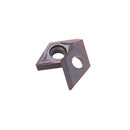Drillpro 10pcs DCMT070204 VP15TF Carbide Insert for SDNCN1010H07/SDNCN1212H07 Turning Tool Holder