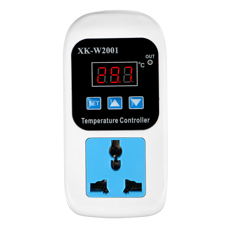 Adjustable Temperature Controller 1M/2M/5M Length Probe 110-220V Digital Display Socket AU Plug