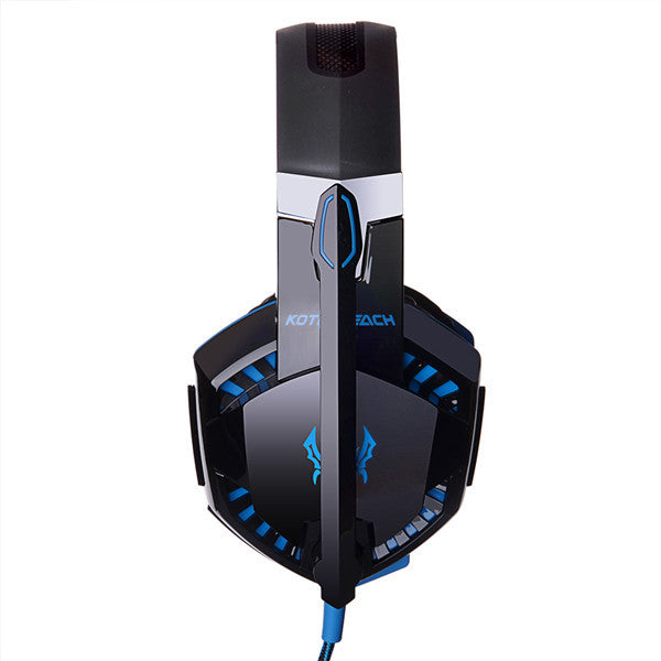 KOTION EACH G2000 Over Ear Stereo Bass Gaming Headphone Headset Earphone Headbrand with Mic LED For PC Game