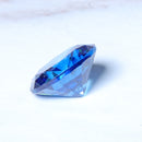 8mm 3.25ct Sea Blue Sapphire Round Faceted Cut Shape AAAAA VVS Loose Gemstone Decorations