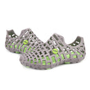 Summer Men's & women's Breathable Slippers Shoes Hollow-out Hole Sandals Beach Shoes