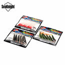 SeaKnight SL013 6pcs/lot 7.4g 3in T Tail Fishing Lure Soft Bait Fishing Lure for Carp Fishing