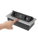 Socket Floor Table Socket 2 EU Plug & 2 USB Socket Charger