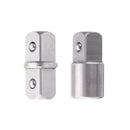 2Pcs 3/8 Inch Turns To 3/8 Inch or 3/8 Inch Turns To 1/4 Inch Hexagon Head For Universal Extension Wrench Adapter