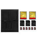 Rocketek Metal TF Memory Card Collection Slot Card Adapter Organized Management Storage Box