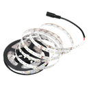 DC12V 4M SMD2835 24W Pure White Non-waterproof LED Strip Light with Dimmer Switch Power Supply