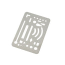 Stainless Steel French Curve Ruler Multi Shape Drawing Template Tool Office & School Supplies