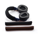 LEORY Replacement 1 Pair Earpads + Headband Cover For Audio-Technica ATH-M50X M30X M40X Headphone