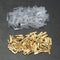 Excellway TC04 100pcs Copper 2.8mm Female Spade Crimp Terminals 22~16AWG