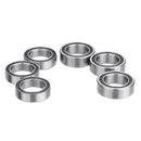 Machifit 10pcs 6700-2RS 10x15x4mm 10x16x5mm Miniature Double Rubber Seal Deep Groove Ball Bearing