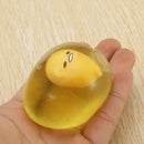 Squishy Lazy Egg Yolk Stress Reliever Toys Fun Gift Yellow Golden Color