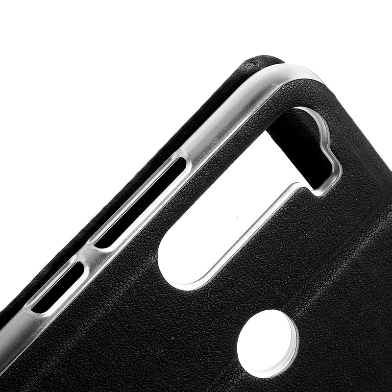 Bakeey Luxury Bumper Flip with View Window PU Leather Full Body Protective Case for Xiaomi Redmi Note 8