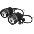 2pcs 12V 30W Motorcycle U3 LED Angel Eye Driving Fog Spot White Headlight Hi/Lo