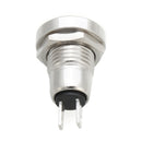8mm Micro Push Button Switch Metal Reset Momentary Round 2 Pin 0.5A/250V AC