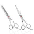 Y.F.M 4Cr 6' Stainless Steel Hair Scissors Thinning Cutting Barber Shears Hairdressing Hair Styling Tools
