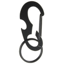 D-type Carabiner Snap Keyfob Hook Keychain Hanging Buckle EDC Tool