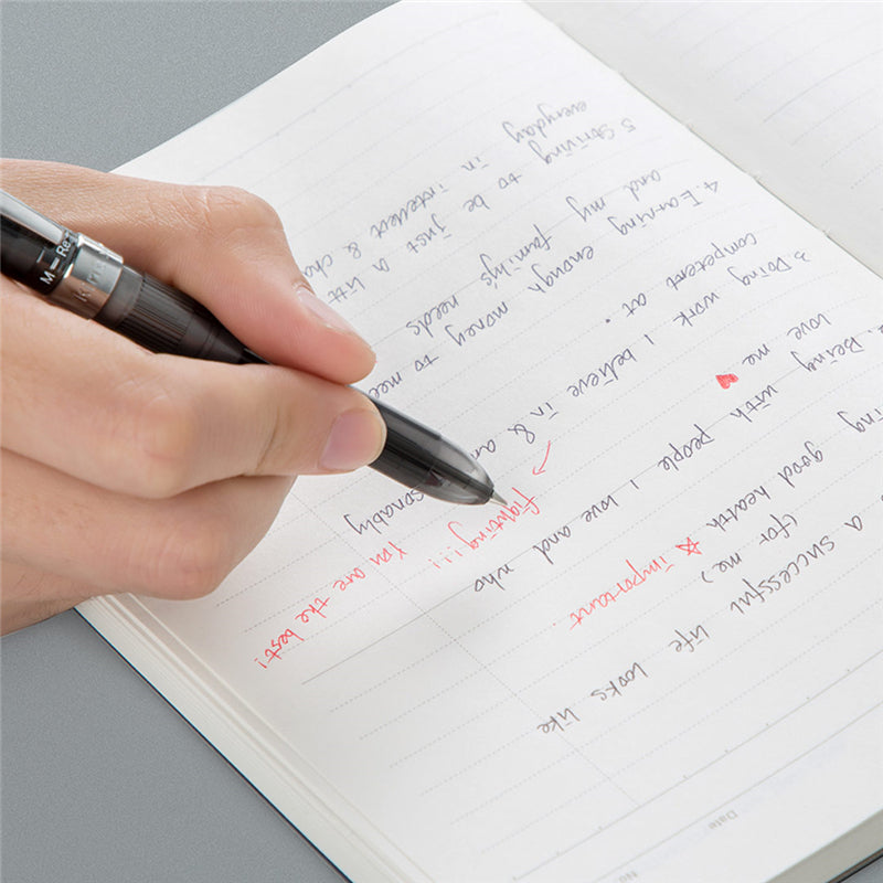 XIAOMI DTB6676 4-in-1 Automatic Pencil Ballpoint Pen with Eraser 0.5mm Refill Multifunctional Rotating Pen Office School Supplies Students Stationery