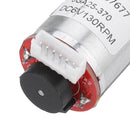 Machifit 25GA370 DC 6V Micro Gear Reduction Motor with Encoder Speed Dial Reducer