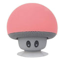 Cartoon Small Mushroom Head Bluetooth Speaker Mini Phone Stand Outdoor Suction Cup