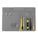 Heat-resistant Soldering Station Soldering Pad Silicone Insulation Pad Heat Gu n Welding Platform Table Mat Repair Pad Maintenance Tool