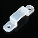 100PCS 12mm Width Mounting Brackets Fixed Silicon Clip for 3528 5050 LED Strip Light