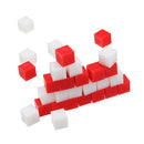 30Pcs/Lot 1cm Solid Small Cubes Primary School Math Teaching Aids For Research Volume Tools Kit
