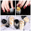 12 Boxes Copper Foil Paillette Chip Nail Art Design Tips Decorations DIY Manicure